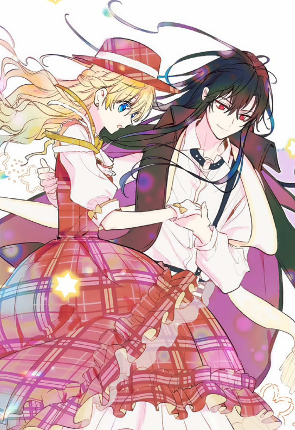 I'm soo crying 🥹😭 they are literally howl and sophie 😭😭 my heart 🥹❤️ || Instagram, link in profile  #howlsmovingcastle #suddenlyibecameaprincess #manhwa #fyp #edit 