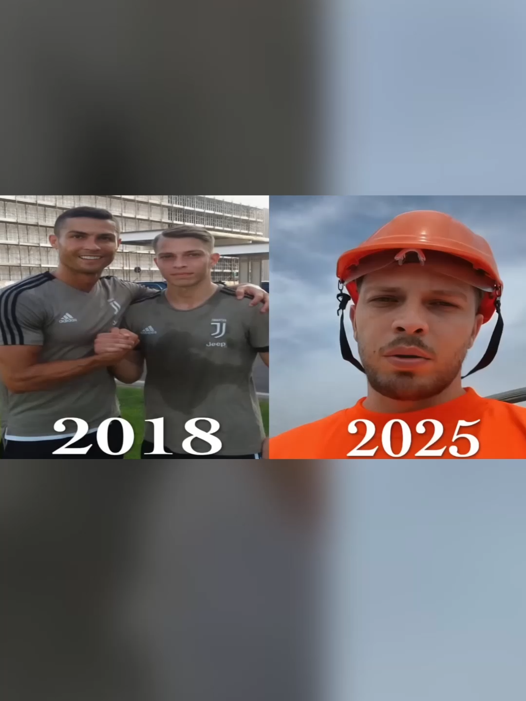 Từ Đá Chung Với Anh Liêm Đến Trộn Bê Tông Ngoài Công Trường! 😭#memes #fyp #viralshorts #football #bongda