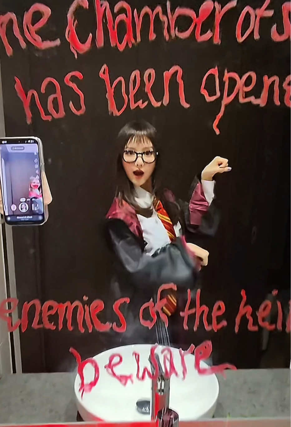 halloween version #milkshakedance #katseye #gap #harrypottercosplay #halloween 
