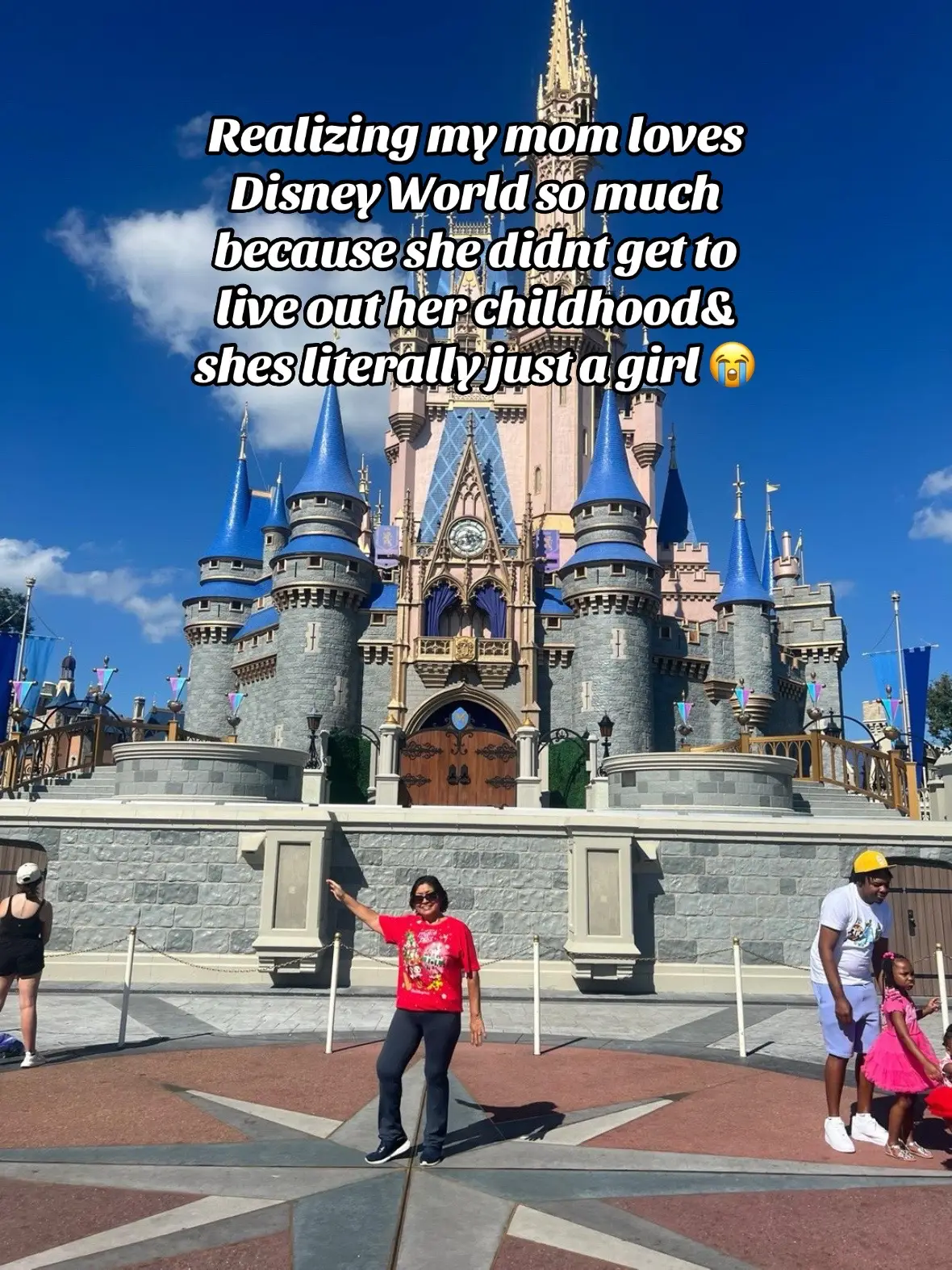 I’m so grateful for the strong and resilient women my mom is. She now gets to do what she couldn’t do as a child and I’m just so happy to see her happy 🥹 If you haven’t done so yet , call and hug your mom today ❤️ #justagirl  #motherdaughter  #disneyland  #fypシ 