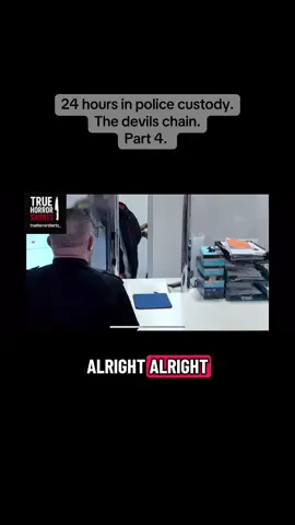 24 hours in police custody. The devils chain. Part 4. #crime #police #truecrime #documentary #foryou 
