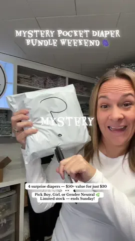 Ends Sunday! #clothdiapers #mysterybundle #babyessentials #clothdiapermama #babyessentials 