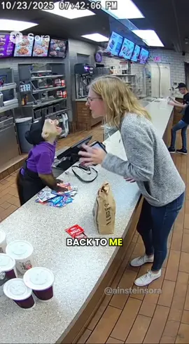 DONT YOU TALK BACK TO ME LIKE THAT!😡🤬 #tacobell #securitycamera #fypシ #sora #ai