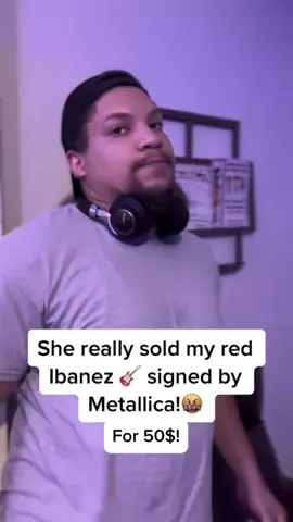 Hes crashing out over a toy  🎸 