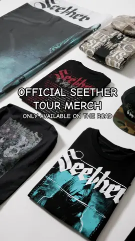 COME TO A SHOW BECAUSE ITS ONLY AVAILABLE ON THE ROAD 😎👍👍👍👍👍👍👍 #seether #OnTour #merch #fitcheck 