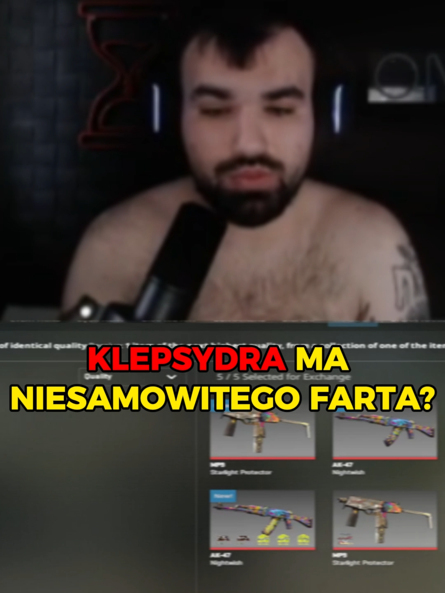 KLEPSYDRA JEST FARCIARZEM? #klepsydra #shotytwitch  CO SĄDZISZ O KLEPSYDRZE? Daj znać w komentarzu!  SPRAWDŹ CAŁY FILM! https://youtu.be/ThXowt29VSU  🔔Zapraszam do subskrybowania i zostawienia lajka!👍   Linki do streamerów użytych w filmie x.com/Klepsydra_TT   #openingcs2 #klipytwitch #shotytwitch #esportoweshoty