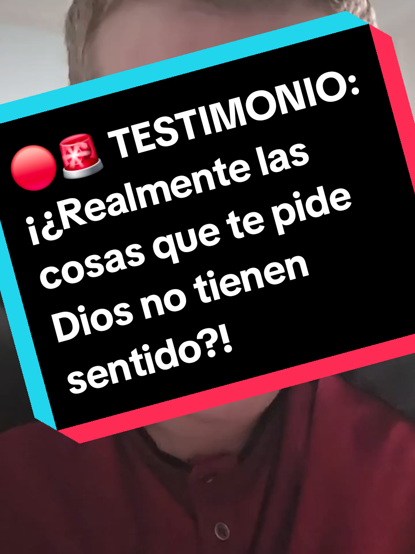 🔴🚨 TESTIMONIO: Realmente las cosas que te pide Dios no tienen sentido o... ¡¿Pudieran hasta salvar a una vida?! ⚠️ #MiguelSanchezAvila 