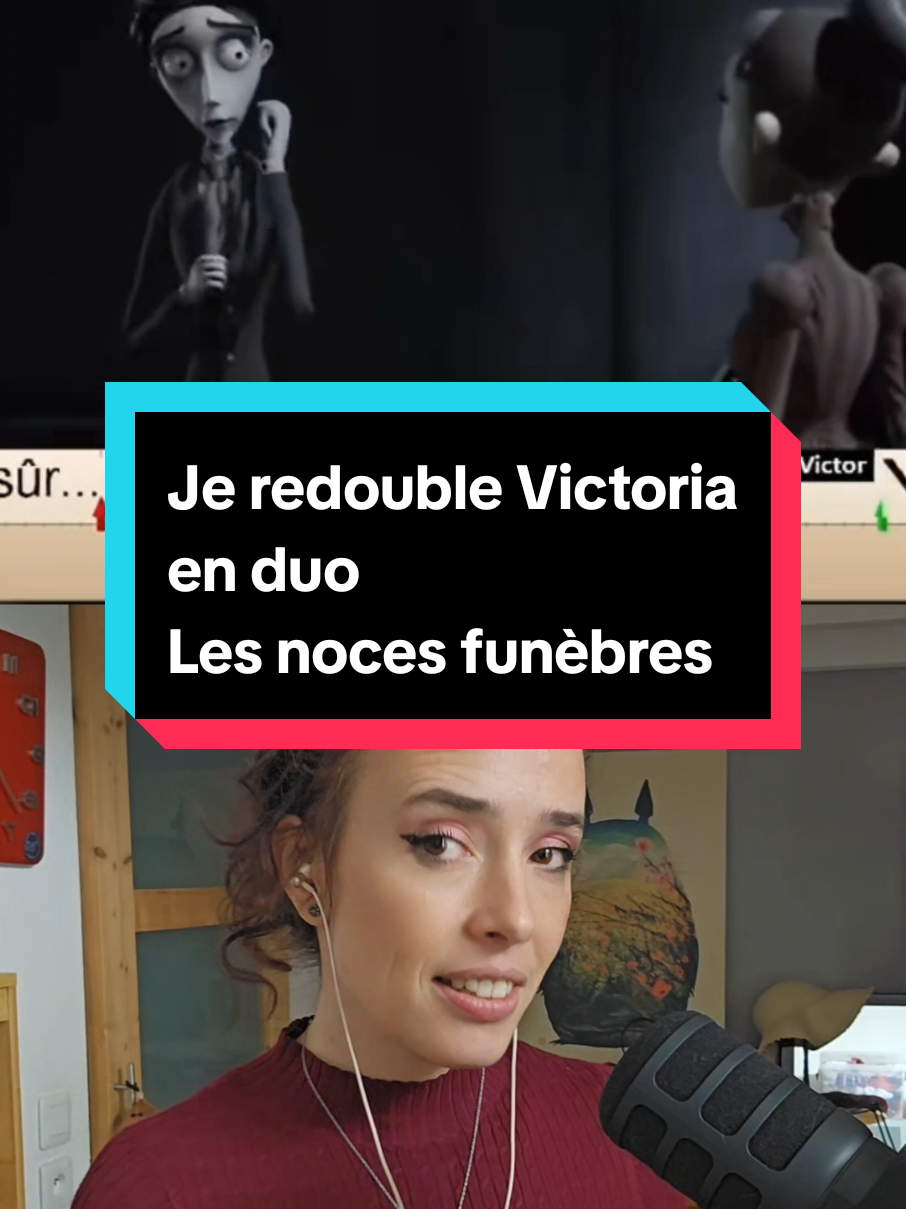Je redouble Victoria🎙des noces funèbres 🎬 en #duo avec @Jean-mi qui redouble Victor ✨️  Bande rythmo : @RythmoFrance   #doublage #doublagedevoix #TimBurton #lesnocesfunebres 