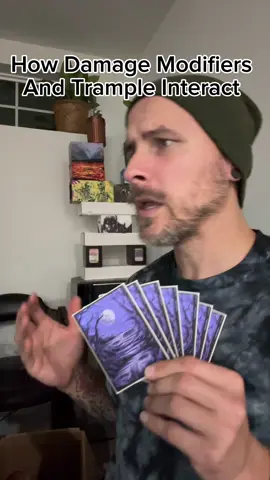 More informative Trample interactions. Enjoy! 🧙‍♂️🐉⚔️ Want to support the channel? Head to the channel’s sponsor @realm_guard Pick up some beautiful sleeves, durable deckboxes, and amazing playmats now! #mtgcommunity #mtgcommander #magicthegathering #wizardsofthecoast #mtgrules 