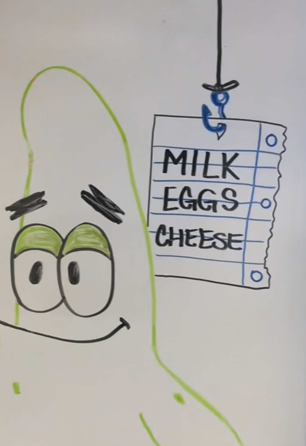 Replying to @sammi SORRY it’s so late lol but thank you for the suggestion. i love it ! #spongebob #whiteboard #xyzbca #halloween #expo 