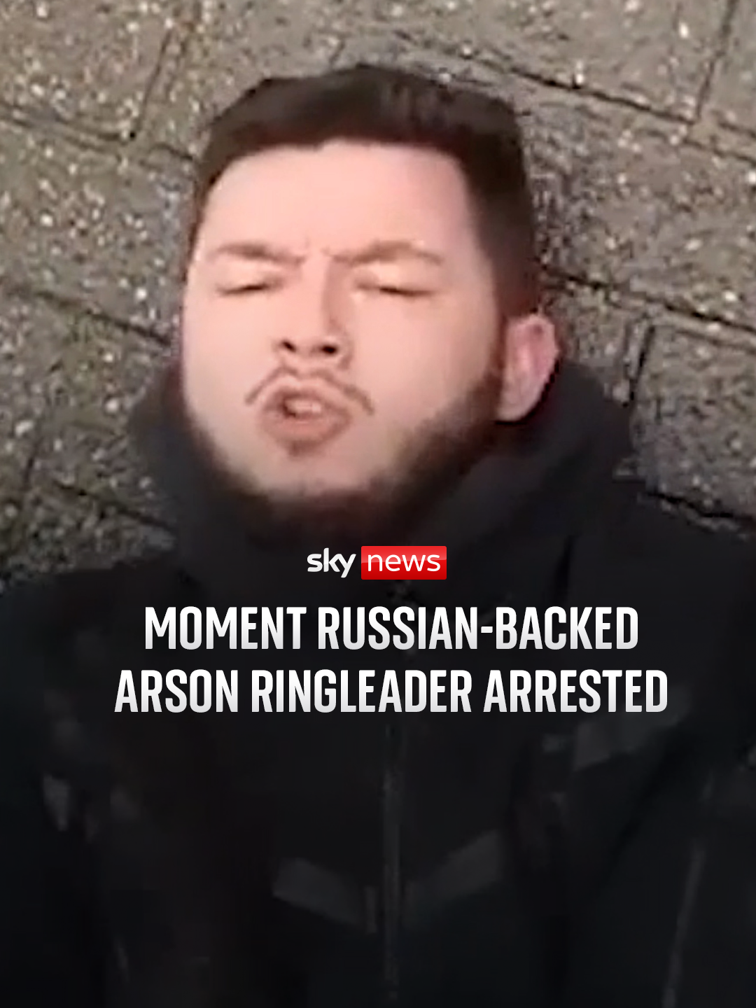 This is the moment an arsonist, sponsored by #Russian mercenaries, was arrested.  The ringleader, Dylan Earl, along with Jake Reeves and four others, were sentenced for #espionage, terrorism offences, and arson at the Old Bailey.