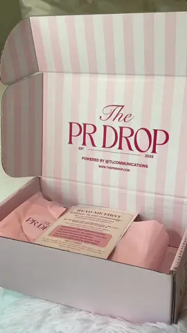 cutest pr package🤭🎀✨code:TPRDErika1 for 15% off @The PR Drop @randco  #theprdrop #prgirl #prunboxing #unboxingvideo #unboxing  