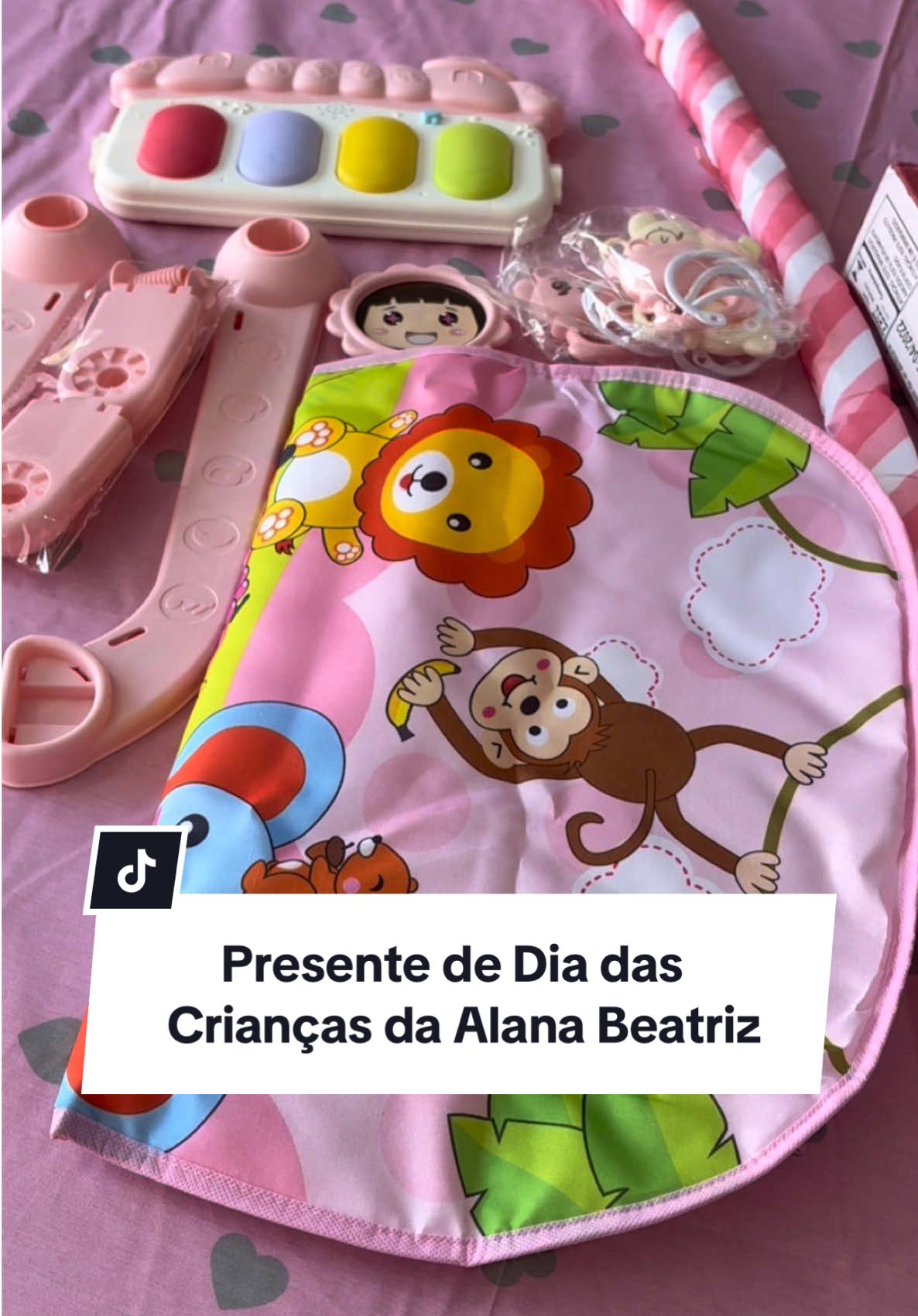Deixa ela ganhar o presentinho dela 🥰🎀🌸🩷 . Já está lá na minha coleção de achadinhos aqui na Bio do perfil 🛍️