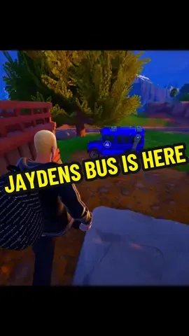 Jayden’s bus is here 🚌 #fortnite #fortnitememes #stickdrift #trending #fypシ 