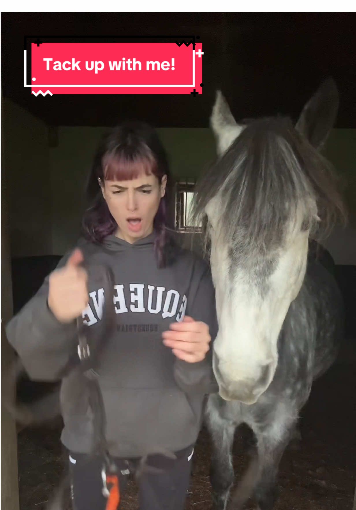 I swear horses are my happy place..deep down. @Equeene Equestrian (MOLLY20😛) #horsetok #equestrian #horseriding #horsesoftiktok #fyp 