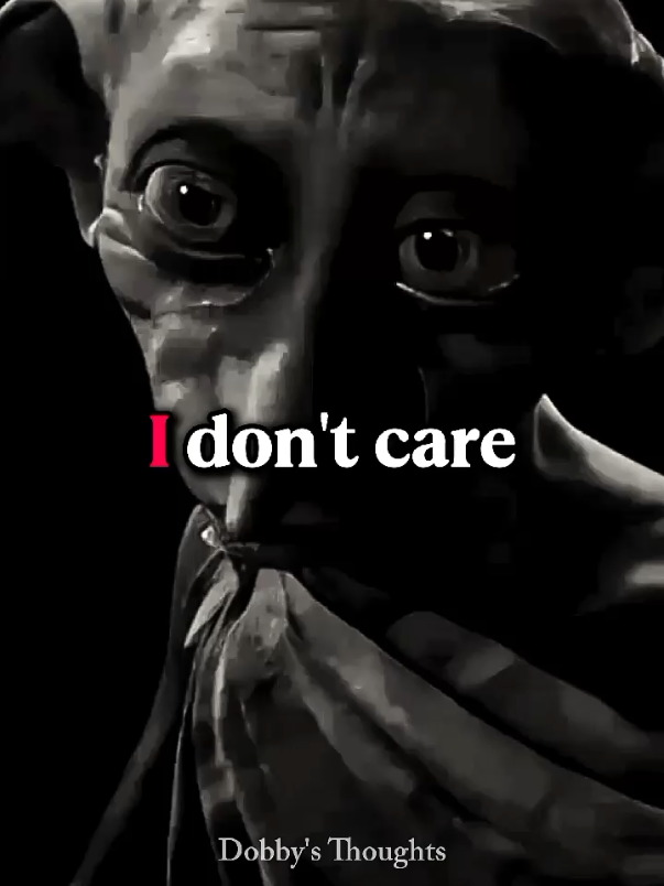 I don't Care what people say about me #dobbysthoughts #dobbysmotivation #inspired #emotionalvideo #viral 