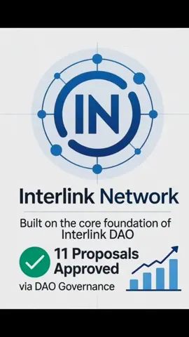 From the very beginning, the InterLink Core Team has built InterLink DAO #Interlink #ITLG #ITL  code 096543215