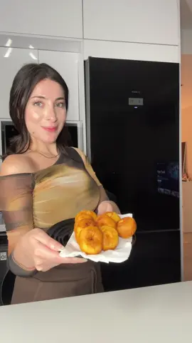 🍩 من بطاطا حلوة 🍠😋 #اكسبلور #tiktokcookbook #sweetpotato #cooking #donuts 