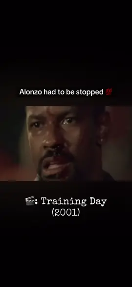 Such an iconic scene. Denzel is incredible 🎬💯 #fyp #trainingday #denzelwashington #ethanhawke #movies #2001 #🔥 