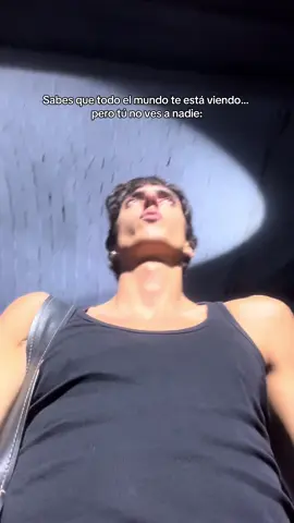 Lo que veo mientras desfilo: nada