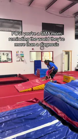 One thing about me is I will never tell them they “can’t” do something. They CAN and I will make sure of it💜🩷 #fyp #foryou #twinmom #twinsisters #spinalmuscularatrophy #toddlerootd 