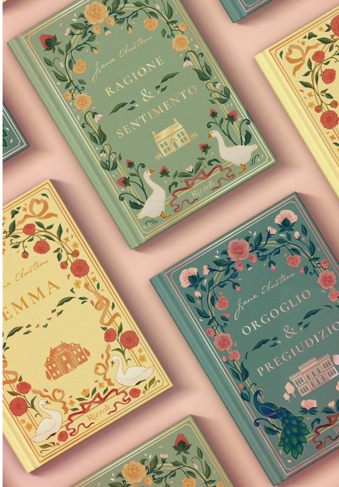 Un bel libro si merita una bella edizione. Con questa idea, ho lavorato con @samira.lt.illustrations a una nuova edizione di tutte le opere di Jane Austen, presentando poi il progetto fatto e finito a @Rizzoli (e loro sono stati così folli e meravigliosi da accettarlo così com’era!🧡✨) Io e @samira.lt.illustrations siamo felicissime di poterlo finalmente condividere con voi♥️ #BookTok #libribelli #janeausten #books 