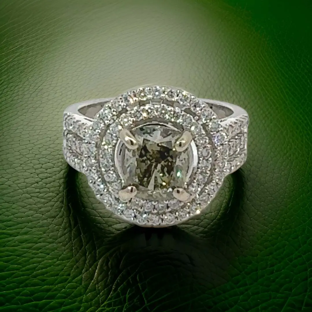 Elevate your elegance with the exquisite Maya Lianna Ring! 💍✨ This stunning 1.73 ct Natural Fancy Dark Gray-Yellowish Green Diamond set in 18K White Gold is designed for the modern muse. Its unique color and luxurious design will light up any room, ensuring you feel oh-so-confident and radiant at every occasion. Whether it's a lavish gala or a delightful dinner date, this ring is your perfect companion. 💫🌿👑 Why blend in when you can stand out? Treat yourself to a touch of glamour for just $9060.00! Just sayin'. 😉 #LuxuryJewelry #FancyDiamonds #UniqueDesign #AffordableLuxury #EngagementRing #RingGoals #JewelryDesign #WomensFashion #BespokeJewelry #EleganceRedefined #jewelry #Bfriesian #BecomeAnAffiliate Shop Now https://bfriesian.com/products/maya-lianna-1-73-ct-natural-fancy-dark-gray-yellowish-green-diamond-18k-white-gold-ring-14737