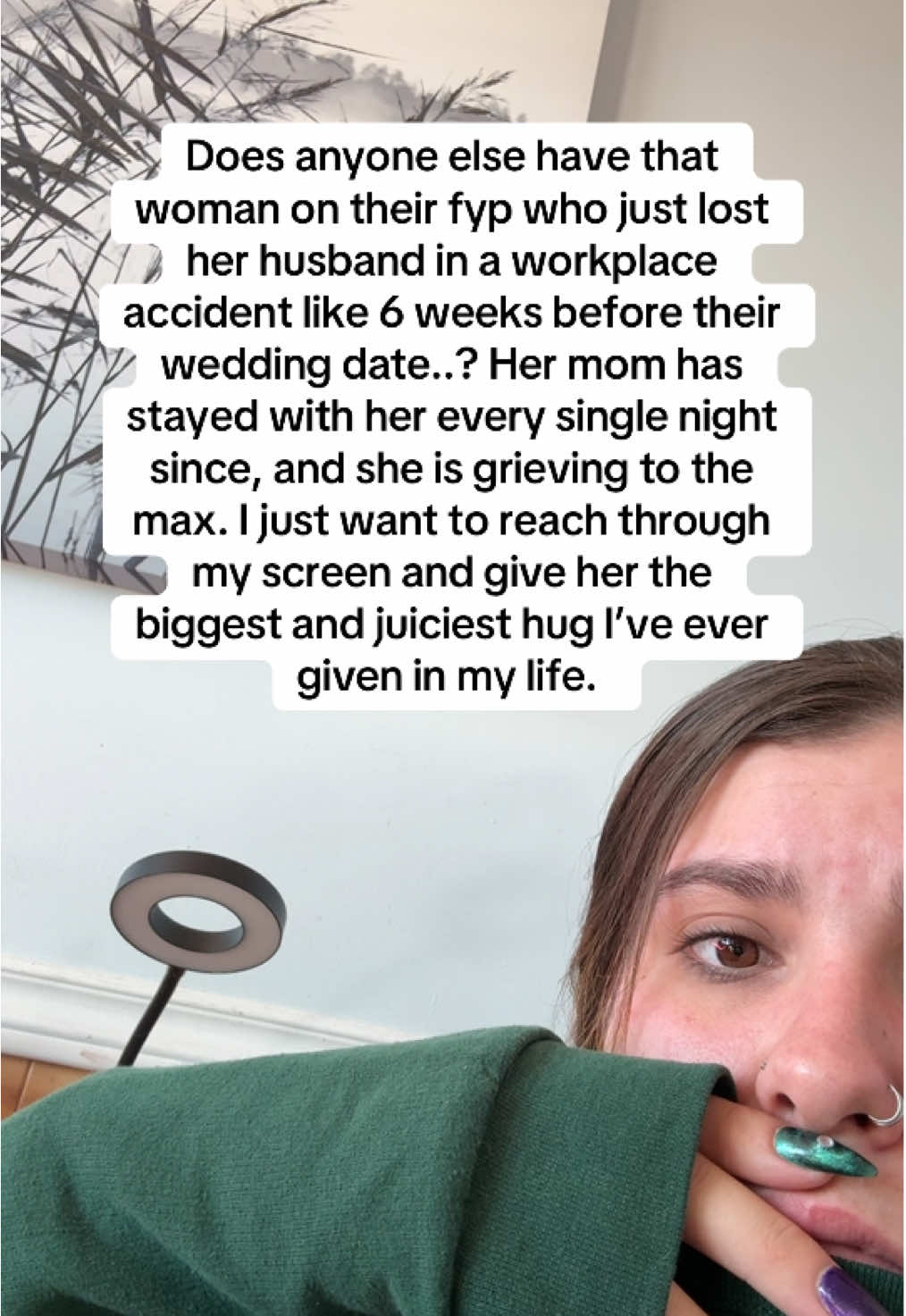 Hannah girl I have not missed a single video of yours, I am so beyond sorry for your loss. Please know you have ALL of my love for life😭🤍 @thatgrlhannah 