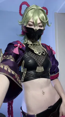 I filmed this at 2am #kukishinobu #genshincosplay #genshintok #kukishinobucosplay #genshinimpactcosplay #germancosplayer #genshinimpactedit 