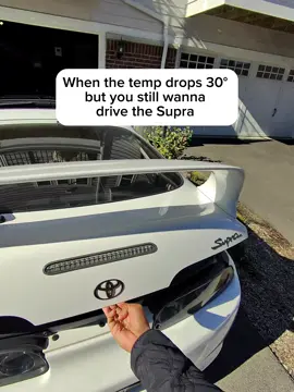 Officially the end of top off season 🥲 #supra #targa #convertible #pov #mk4supra 