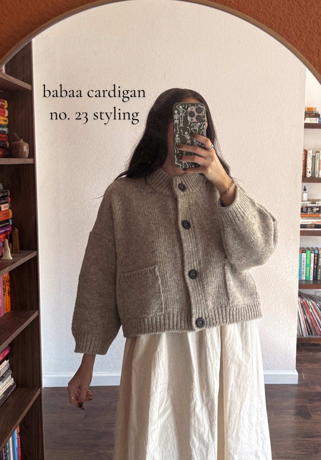 thank you to all 11k of you. I am forever grateful for this community. 🥺🤎✨ now let’s style a babaa! #babaa #babaasweater #cardiganoutfit #cardigan #ootdinspiration 