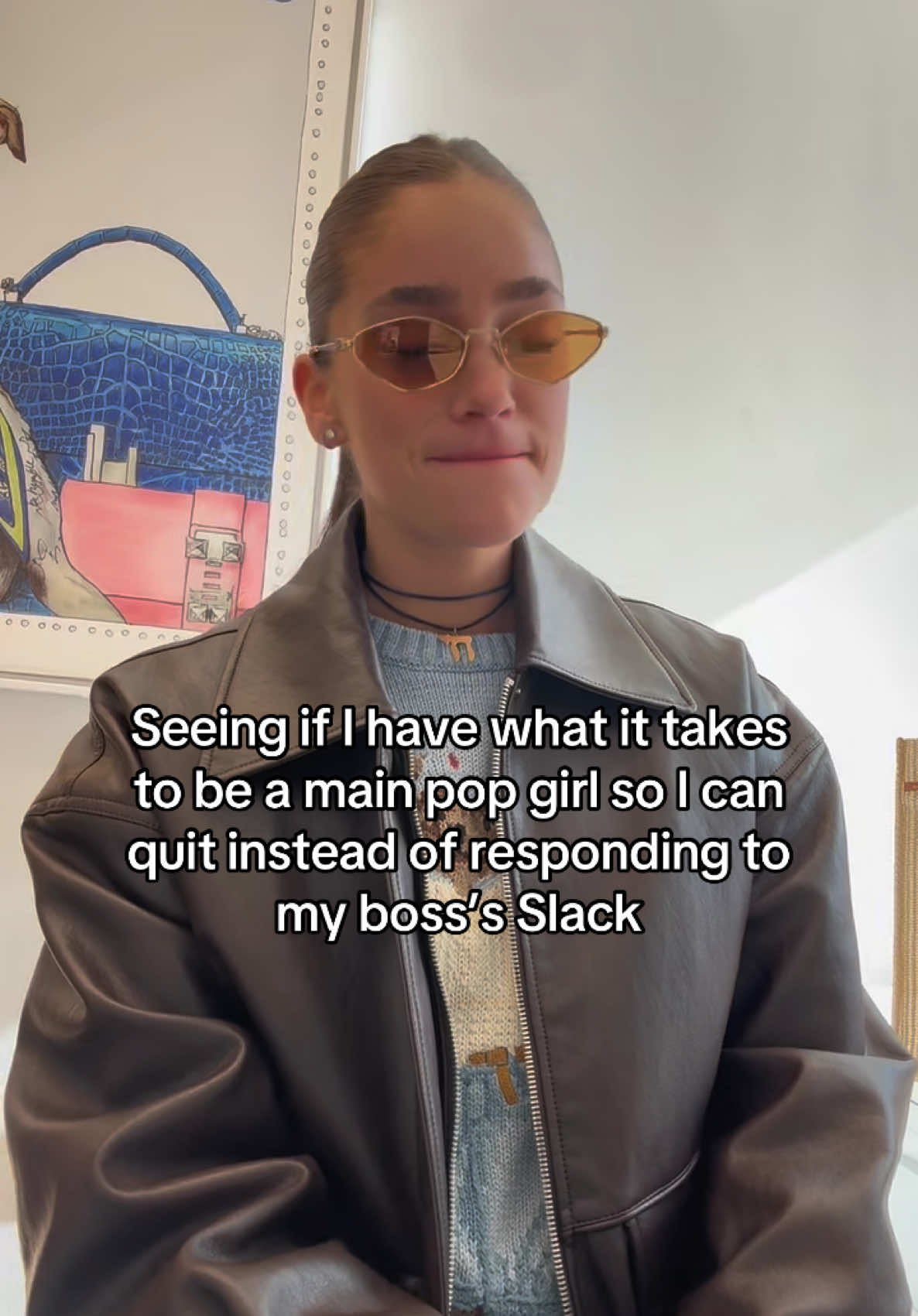 Was trying to give Sam Smith, but think it gave Scam Stiff 😔 Guess I’ll be Vivrelle’s Content Creator a little while longer… #vivrelle #staywithmetrend #samsmithchallenge #singing #officehumor 