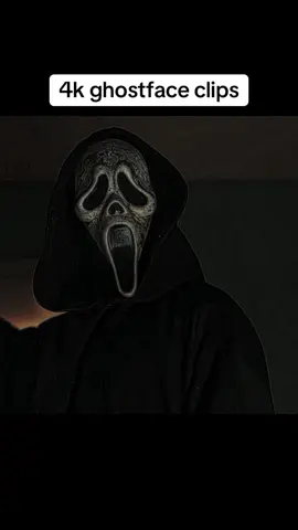 4k ghost face clips #fyp #getmefamous #xybzcafyp #foryoupage #ghostface 