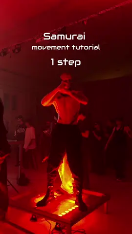 Samurai movement 👹 #hardtechno #technosamuari #movement #tutorials #dance 