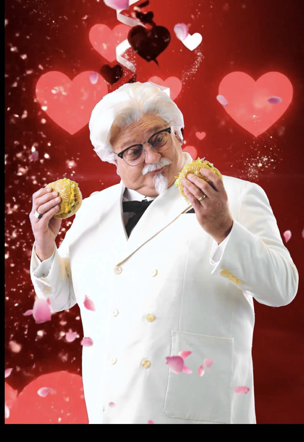 eu só queria alguém que me olhasse assim sabe 🥀 #VocêMereceMaisKFC *Criado em parceria com IA