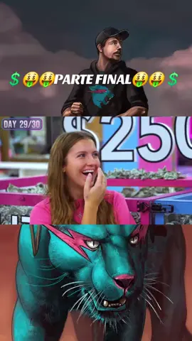 💲💲PARTE FINAL💲💲 🤑SOBREVIVE 30 DÍAS ENCADENADO A TU EX Y GANA $250,000 DOLARES🤑 #mrbeast #dinero #viral #beast #visibilité 