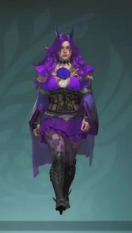 More Halloween fits! 💜 can you tell purple is one of my absolute favorite colors?! 😅 #monsterhunterwilds #mhwilds #dreamspellfestival #festivalofaccorddreamspell #fashionhunterhalloween 