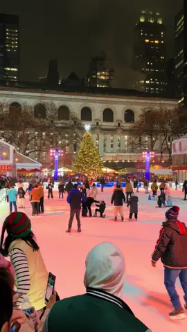 Bryant Park Winter Village ⛸️ #nyc #newyork #newyorkcity 