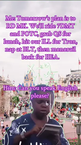 When you marry a Disney adult but don’t have the vocabulary yet 😂 #DisneyTok #DisneyCouple #DisneyAdult #GetawayWithGlitter #DisneyHumor