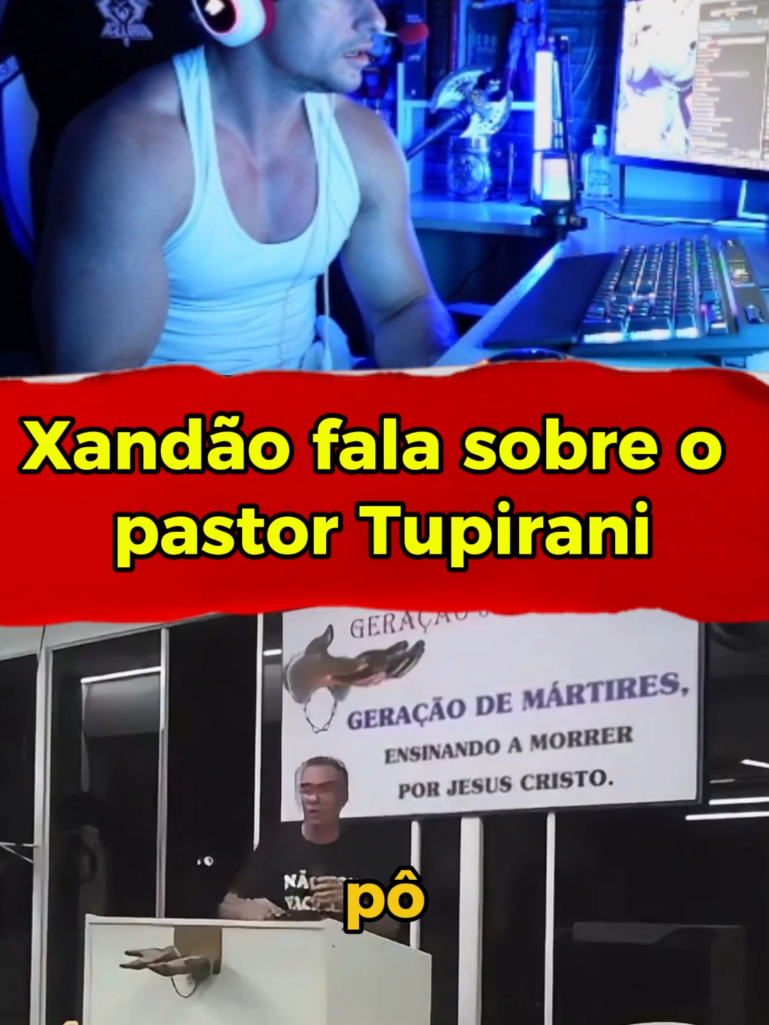 XANDAO FALA SOBRE O PASTOR TUPIRANI #superxandao #pastortupirani #f