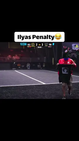Ilyas Penalty. #ilyaselmaliki #saudiarabia🇸🇦 #kingsleague #ultrachmicha #ilyaselmaliki_clips 