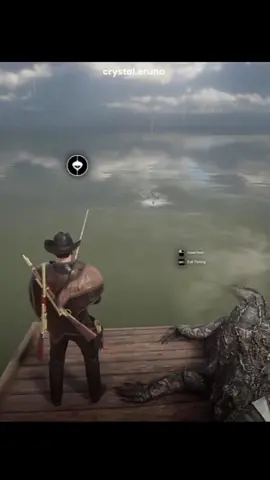 siapa sangka lagi mancing tiba-tiba 'glory-glory man united' 🙃🥰  #mikazukiarion🌒 #rionharold #rdr2 #vtuber 