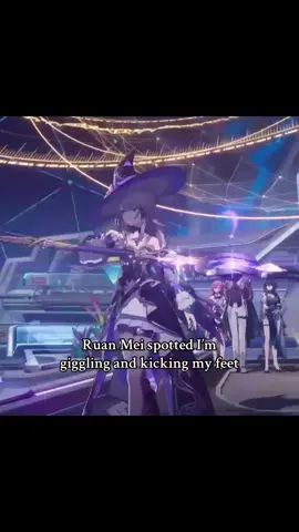 Double post idk idk!!!!! I love Ruan Mei guys I genuinely get sick seeing her and I don’t mean that in a bad way like I feel things when she appears on screen like yk what laufey once said… lovesick…. The song… yall get me right right did you guys know I love laufey too ok goodnight // #HonkaiStarRail #hsr #ruanmei 