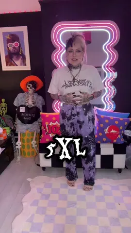 5XL pjs #fyp #plussize #tiktokmademebuyit #pjs #tyedye 
