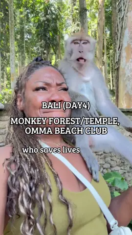 Episode 5 of Shift Change: Bali Edition 🌿🐒 Another fantastic day in Bali ☀️🌴 This time we went to the Monkey Temple, and somehow I let a monkey sit on my shoulder 😅… but you know, everyone else did it, so when in Bali, right? (Also… if your friends jump off a bridge… 😏) And let’s talk about this watermelon hack — I still do it to this day! A little lime juice on your watermelon? Game changer. 🍉💛 Then we hit another beach club — gorgeous views, swings, and yes, I may have used it as my personal playground. Honestly, it’s hard to pick a favorite because all of them were amazing, but this one? Definitely up there.🩵 . . . #healthcareworkers #erlife #doctorlife #medicalprofessionals #findingjoy #emergencyroom #lifeintheer