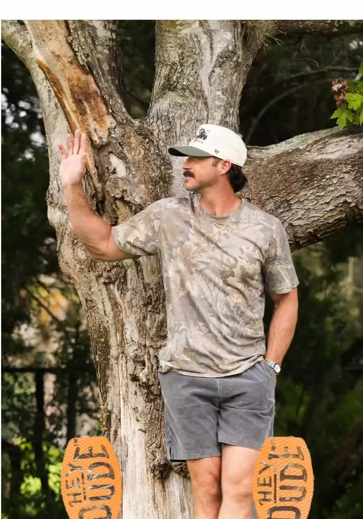 Country comfort that fits the lifestyle. @HeyDude x @Realtree Outdoors #heydudecountry