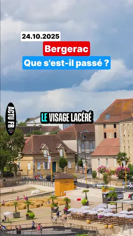 Le visage lacéré, les mains blessées, une jeune femme a été violemment attaquée jeudi après-midi devant sa résidence de la rue Anatole-France à Bergerac.#faitsdivers #drame #bergerac #franceinfo 