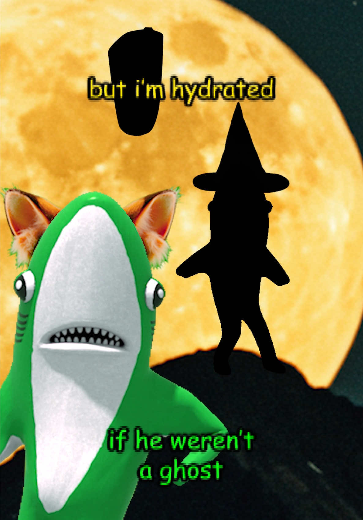 brita shark gets scared too #halloween #atleastimhydrated #unhinged #song #brita 