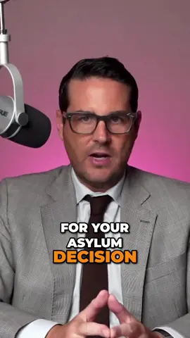 What should you do if your asylum decision takes too long to arrive in the mail?