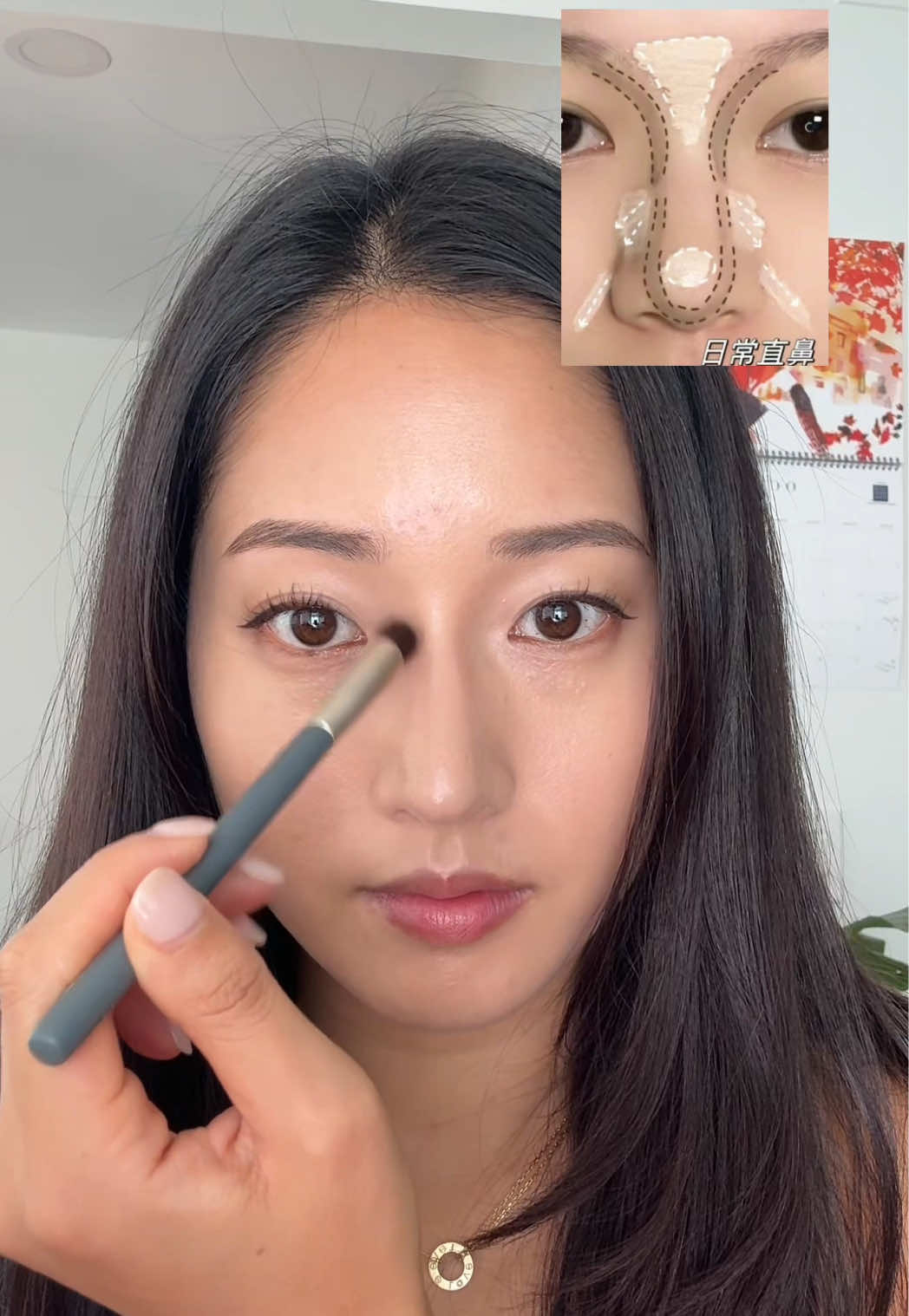 Can someone translate the chinese bc i really don't understand no. 4 😭 #nosecontour #contour #makeup 